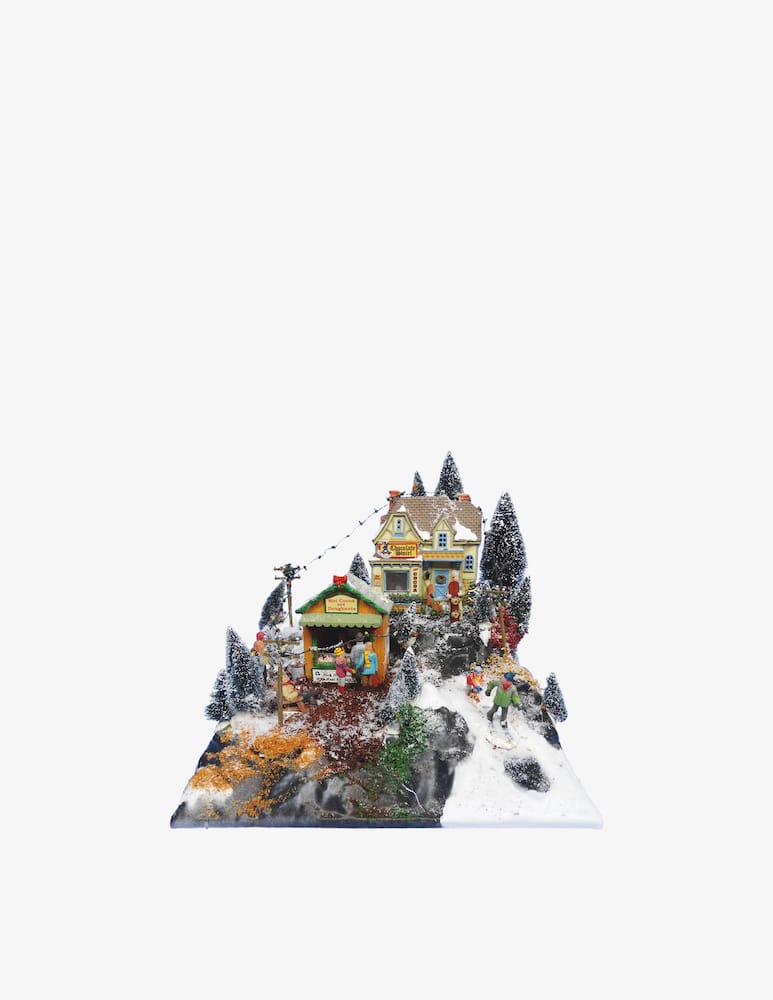 rinascente Lemax Mini Ski Slope Landscape 3 General