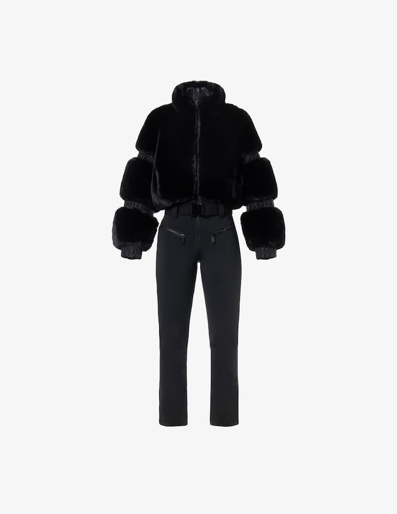 rinascente Goldbergh Parry faux fur ski suit