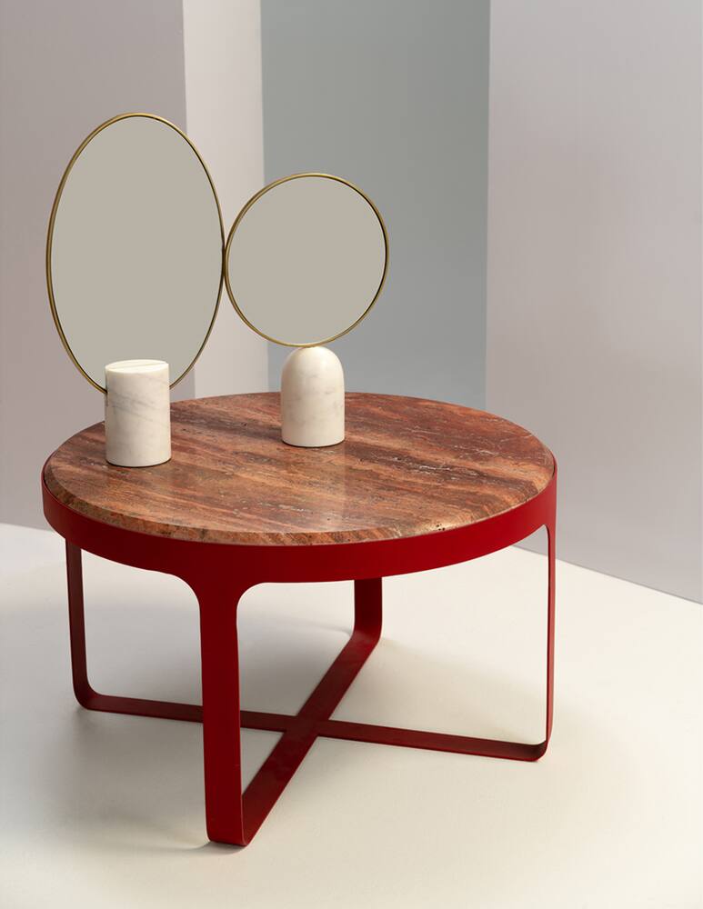 rinascente Pols Potten Specchio Rotondo - bianco