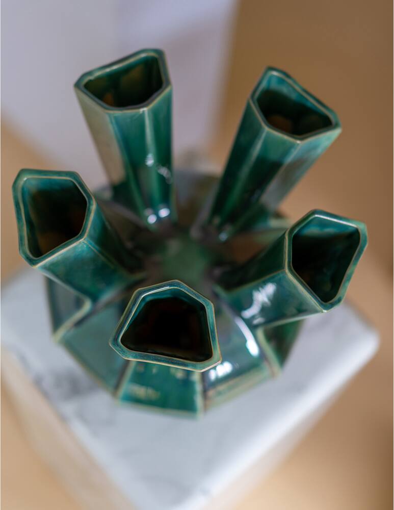 rinascente Pols Potten Vase Puyi - green