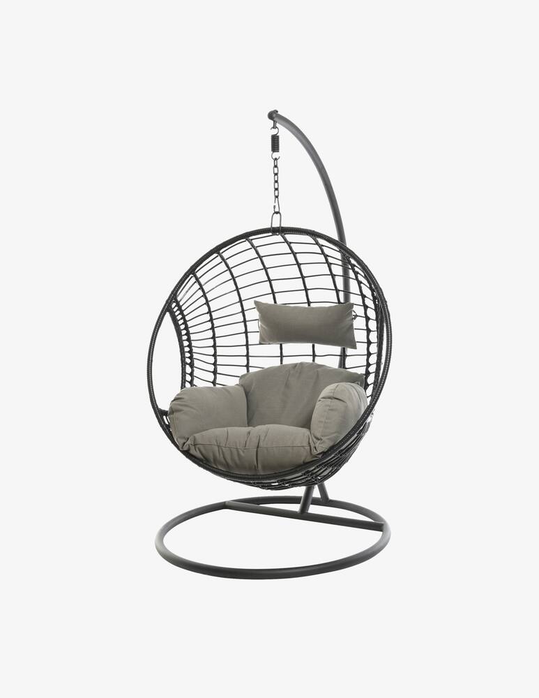 rinascente Kaemingk Sedia A Dondolo In Vimini Per Esterno