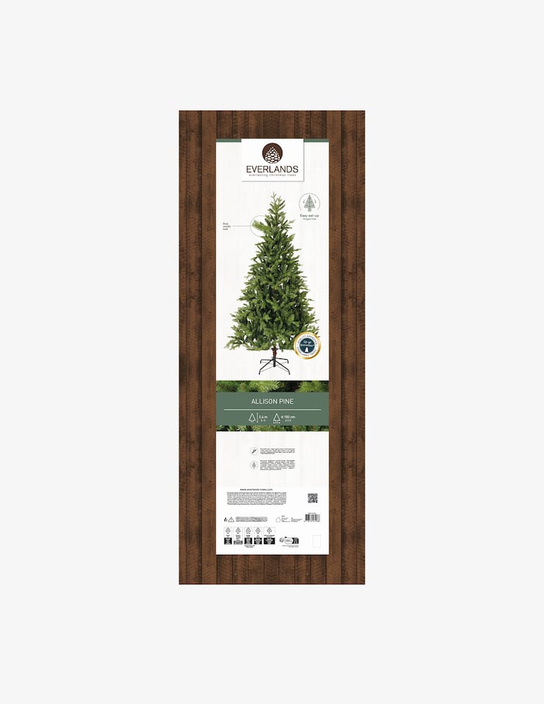 Kaemingk Albero Allison verde h.240cm - immagine 7 Kaemingk Albero Allison verde h.240cm - immagine 7