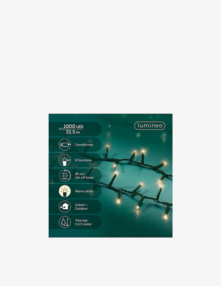 Kaemingk Luci LED compatte uso esterno 8 funzioni - immagine 1 Kaemingk Luci LED compatte uso esterno 8 funzioni - immagine 1