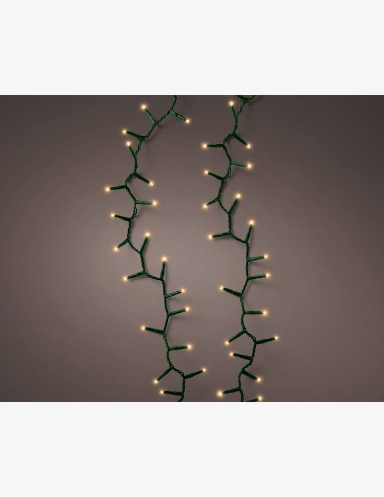 rinascente Kaemingk 8-Function Outdoor Green/Classic Warm Led Lights 750L