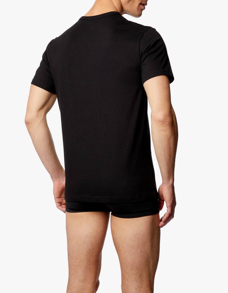 rinascente Calvin Klein Girocollo in cotone con logo - nero