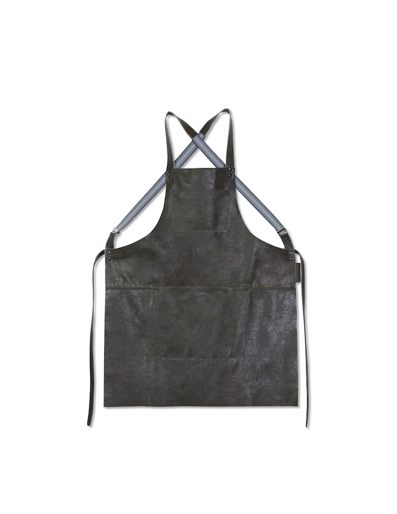 rinascente Dutchdeluxes Grembiule in pelle - grigio