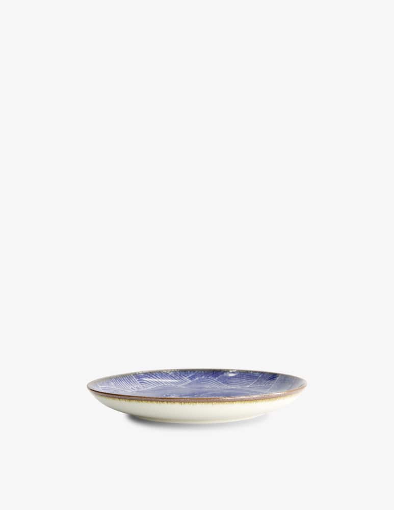 TOKYO design studio Piatto Seigaiha Blue 21.5X3Cm - immagine 3 TOKYO design studio Piatto Seigaiha Blue 21.5X3Cm - immagine 3