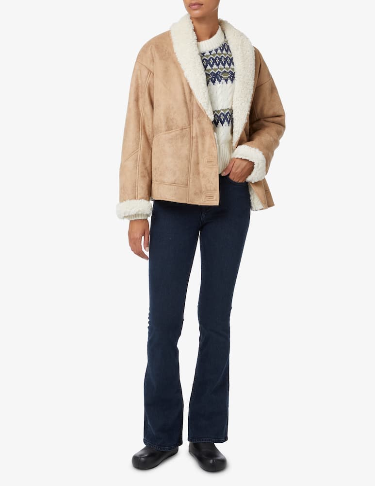 rinascente Scotch & Soda Cappotto in montone - Beige