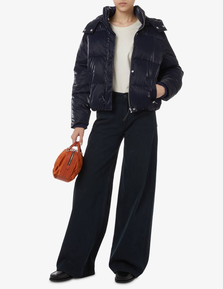 rinascente Scotch & Soda Giacca bomber con cappuccio in velluto - Blu