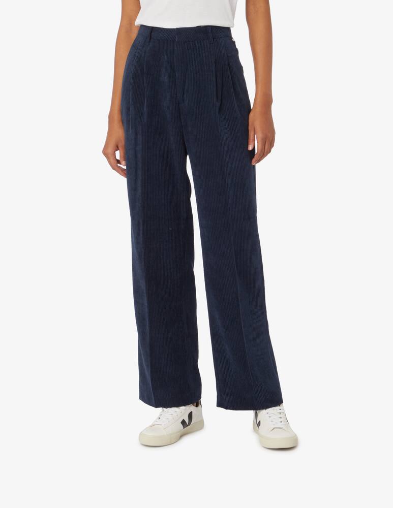 rinascente Scotch & Soda Pantaloni palazzo in velluto a costa  - Blu