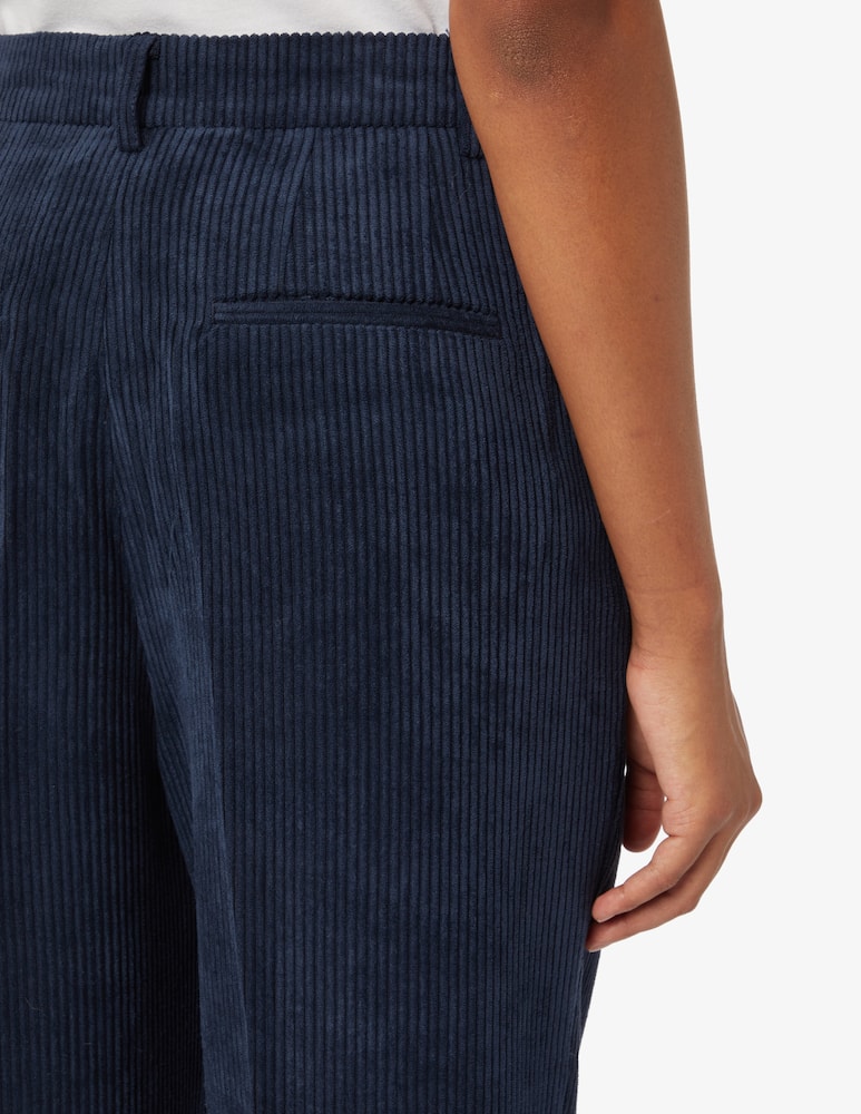 rinascente Scotch & Soda Pantaloni palazzo in velluto a costa  - Blu