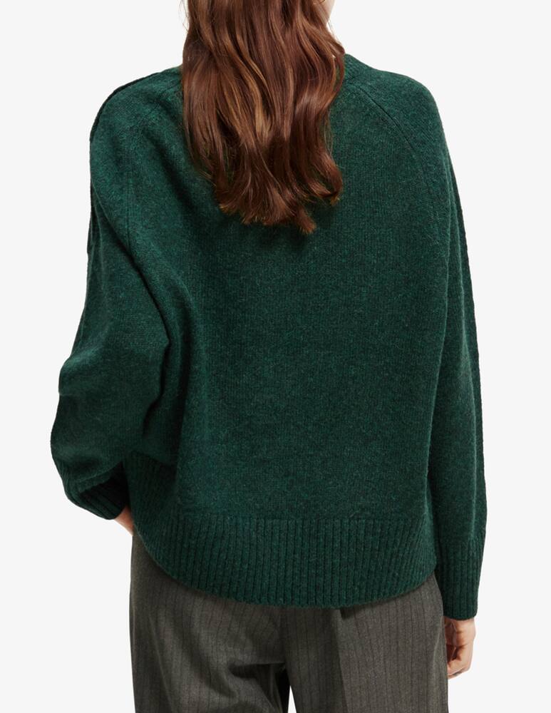 rinascente Scotch & Soda Maglione girocollo con bottoni  - Verde