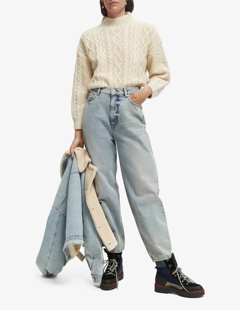 rinascente Scotch & Soda Cable jumper - Beige