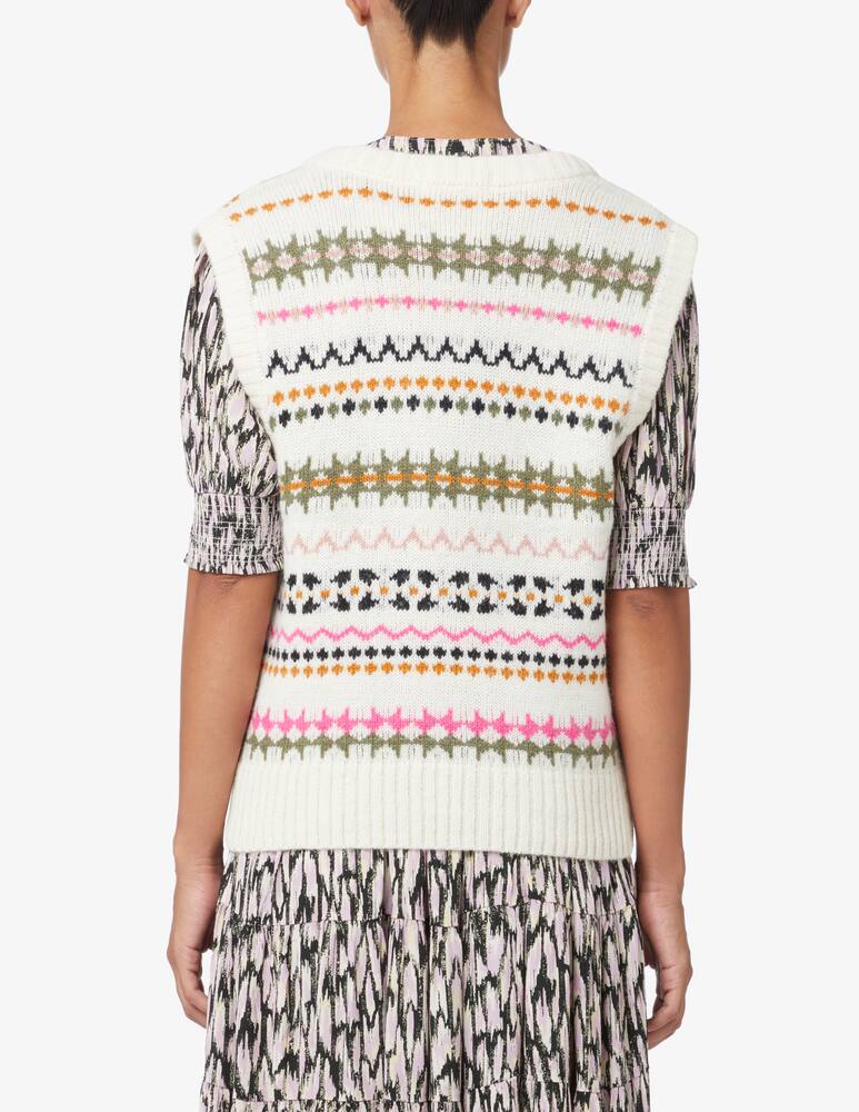 rinascente Scotch & Soda Sleeveless jumper - White