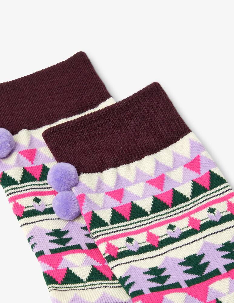 rinascente Scotch & Soda Calzini novegese con pom pom - Multicolor