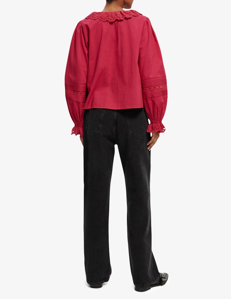 rinascente Scotch & Soda Blusa in sangallo