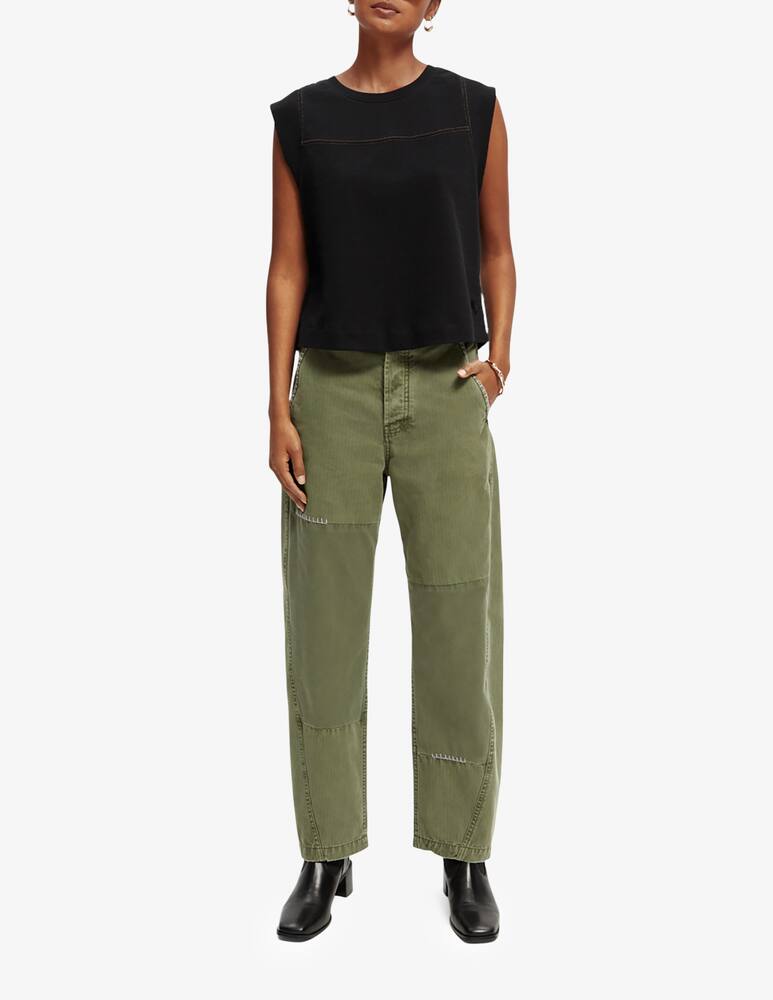 rinascente Scotch & Soda Baggy jeans with embroidery