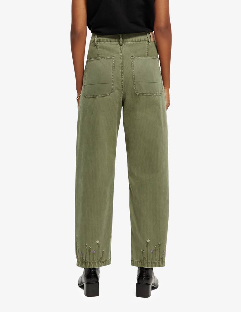 rinascente Scotch & Soda Baggy jeans with embroidery