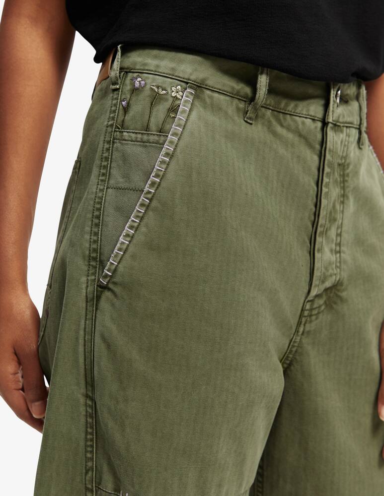 rinascente Scotch & Soda Baggy jeans with embroidery