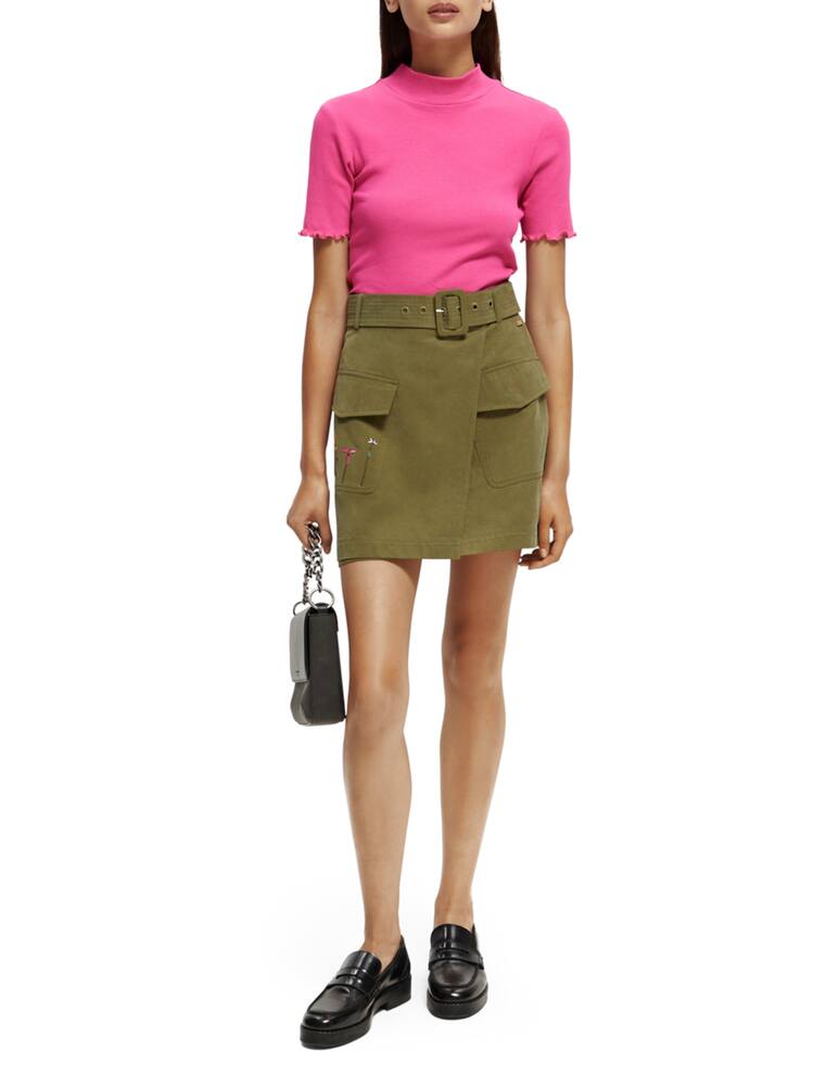 rinascente Scotch & Soda Cotton blend mini skirt