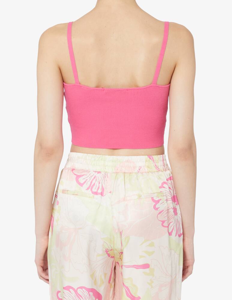 Scotch & Soda Top bralette in maglia - immagine 3