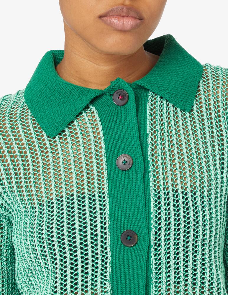 Scotch & Soda Cotton blend cardigan - picture 4 Scotch & Soda Cotton blend cardigan - picture 4
