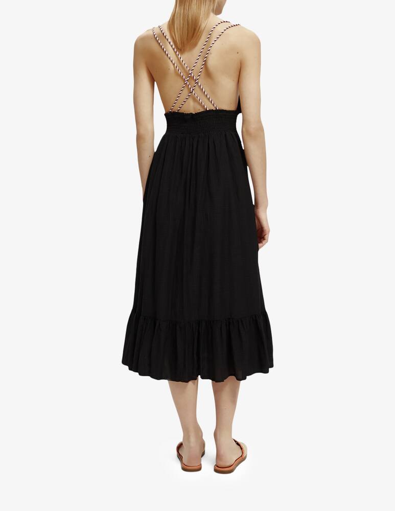 rinascente Scotch & Soda Cut-out midi dress