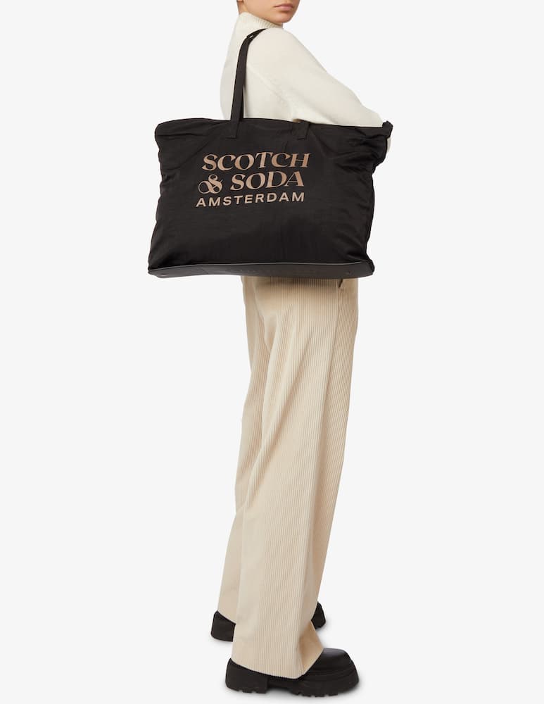 rinascente Scotch & Soda Borsa shopper unisex - Nero