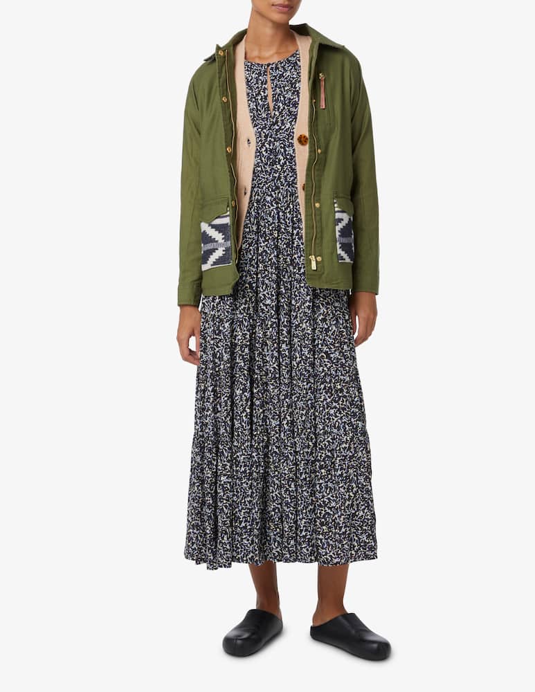 rinascente Scotch & Soda Giubbotto field ricamato - Oliva