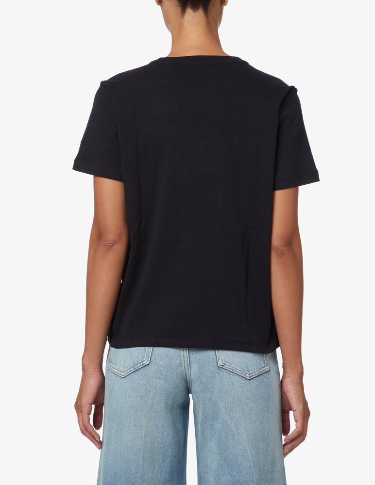 rinascente Scotch & Soda Regular fit t-shirt with chest artwork - Black