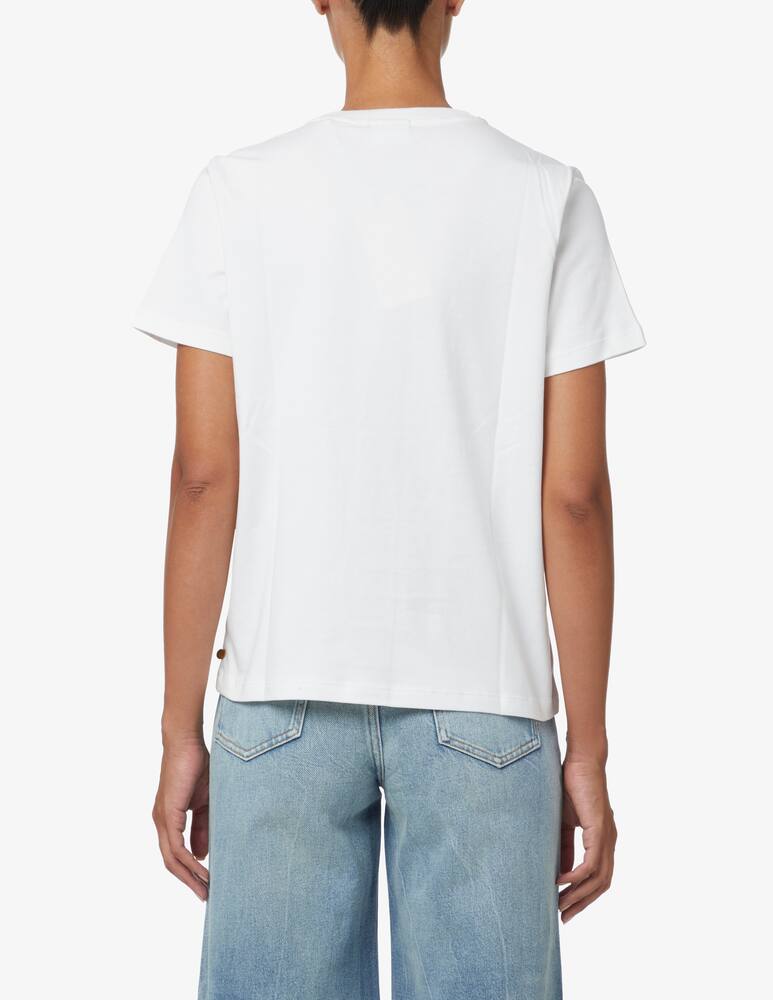 Scotch & Soda T-shirt regular fit con grafica sul petto - Bianco - immagine 3 Scotch & Soda T-shirt regular fit con grafica sul petto - Bianco - immagine 3