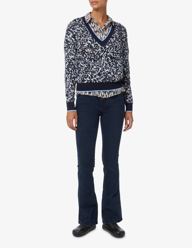 rinascente Scotch & Soda Maglione jacquard in cotone - Blu