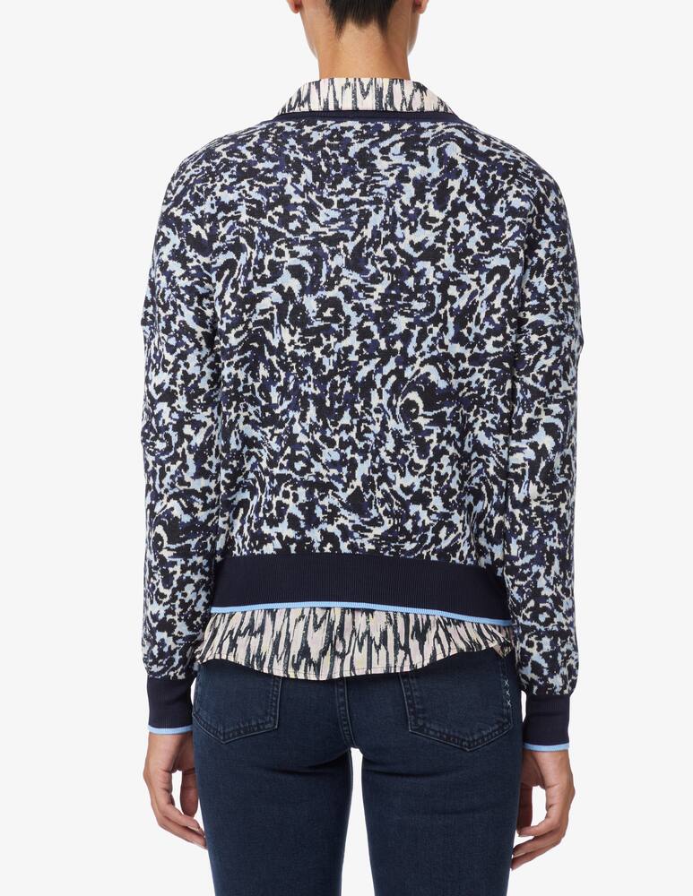 rinascente Scotch & Soda Maglione jacquard in cotone - Blu