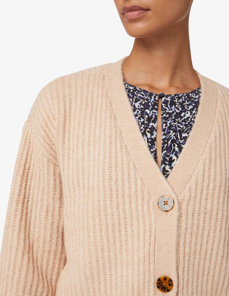 rinascente Scotch & Soda Cardigan in maglia Fuzzy - Beige