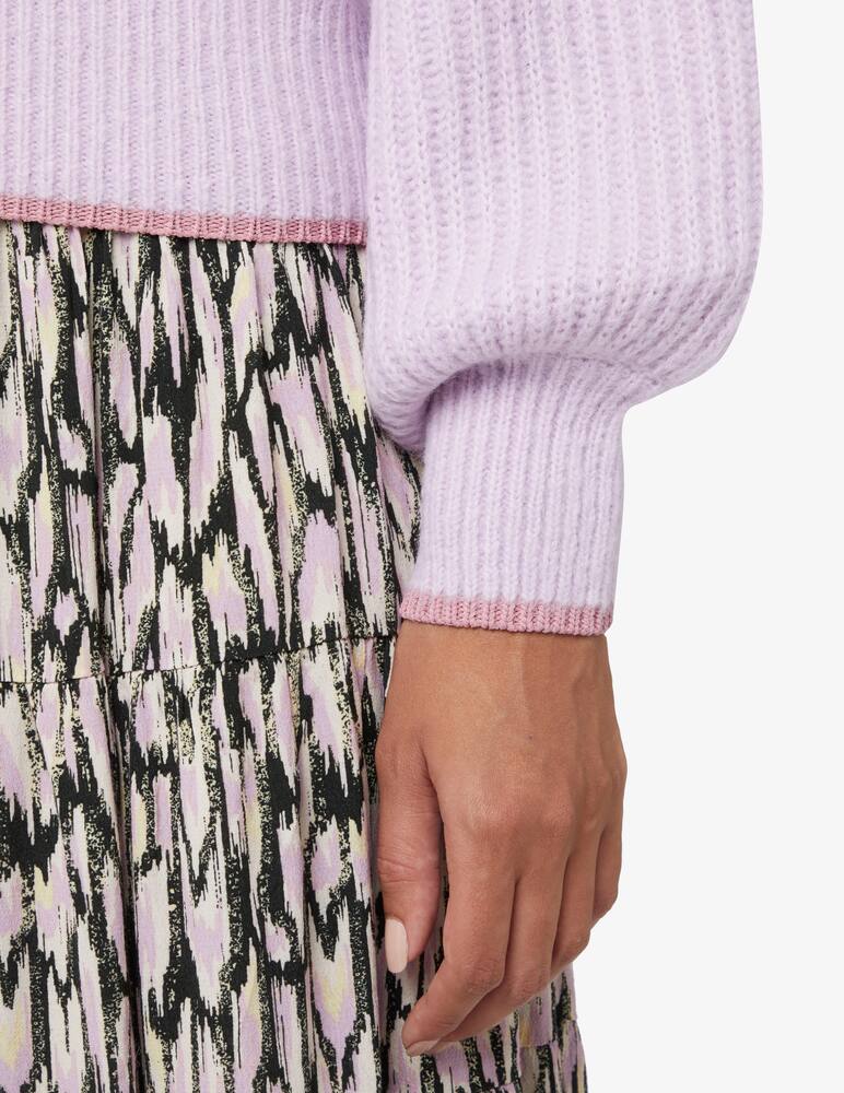 rinascente Scotch & Soda Fuzzy knitted cardigan  - Lilac