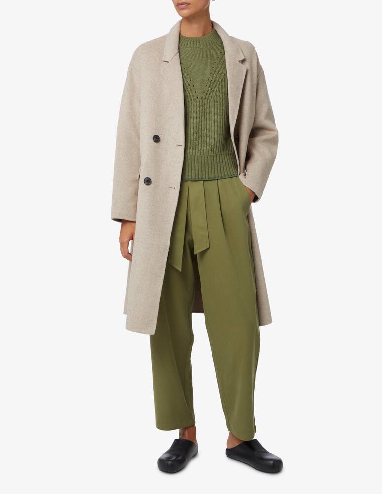 rinascente Scotch & Soda Maglione con maniche a sbuffo Fuzzy - Oliva