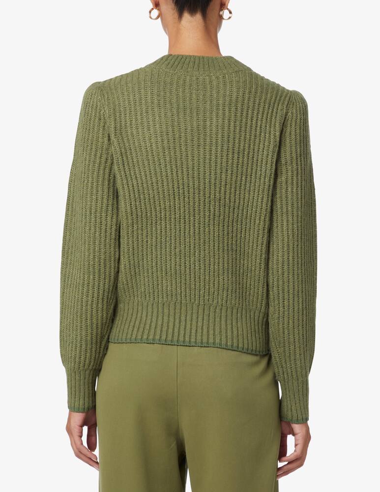 rinascente Scotch & Soda Maglione con maniche a sbuffo Fuzzy - Oliva