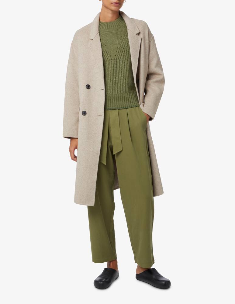 Scotch & Soda Daisy high rise straight leg trousers - Olive - picture 2