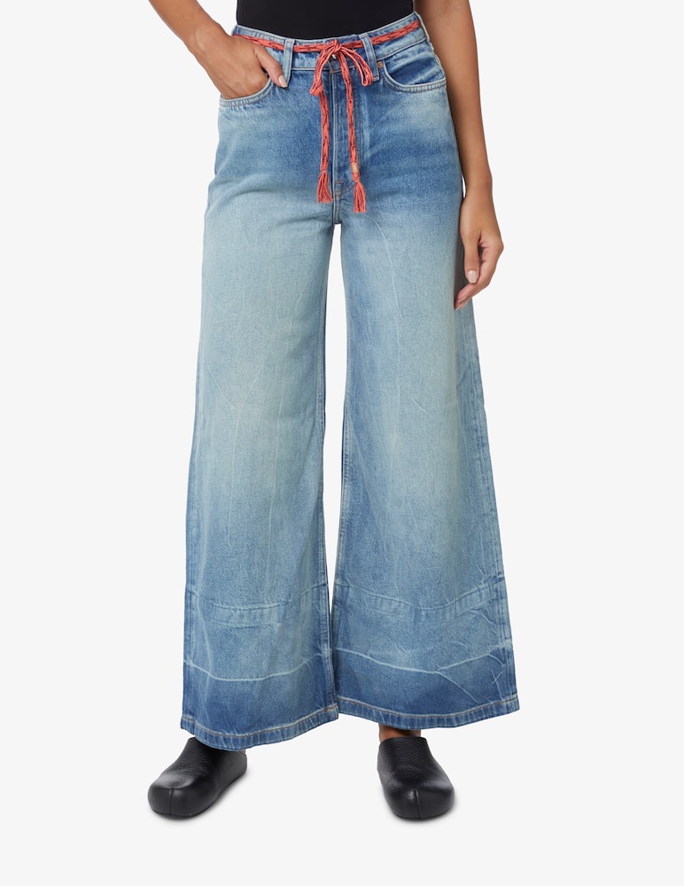 Scotch & Soda The wave extra wide jeans - Light blue - picture 1 Scotch & Soda The wave extra wide jeans - Light blue - picture 1