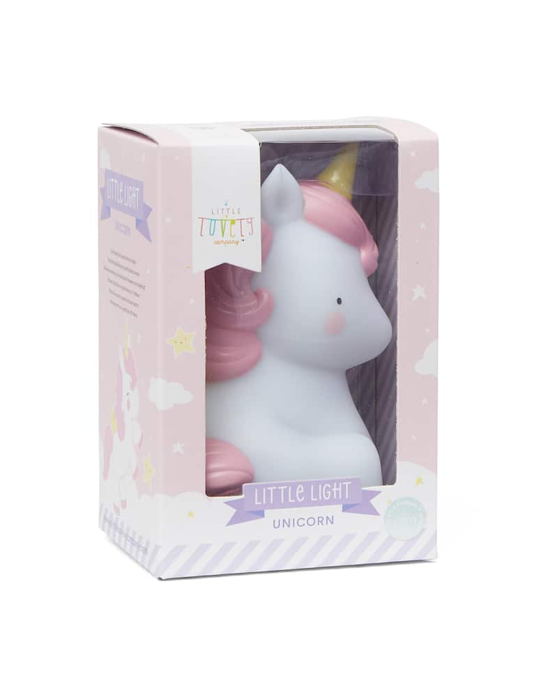 Little Lovely Company Small unicorn led light - multi - picture 2 Little Lovely Company Small unicorn led light - multi - picture 2