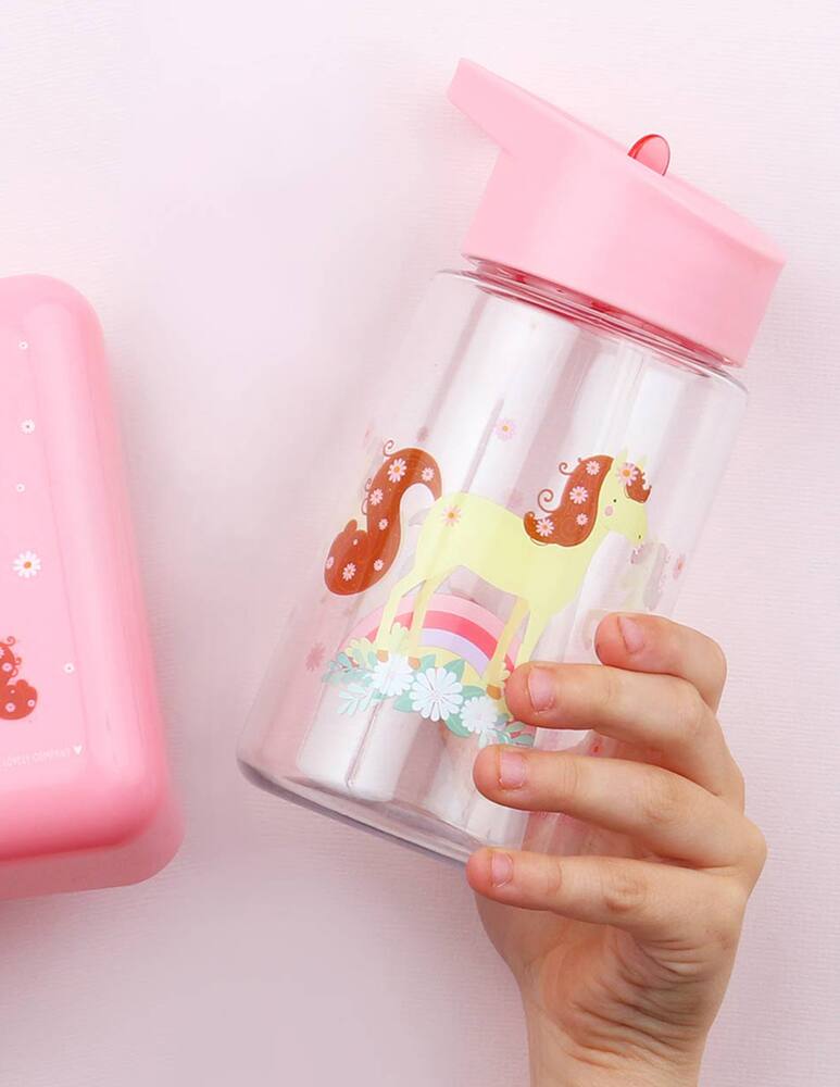 rinascente Little Lovely Company Horse bottle decorable - pink