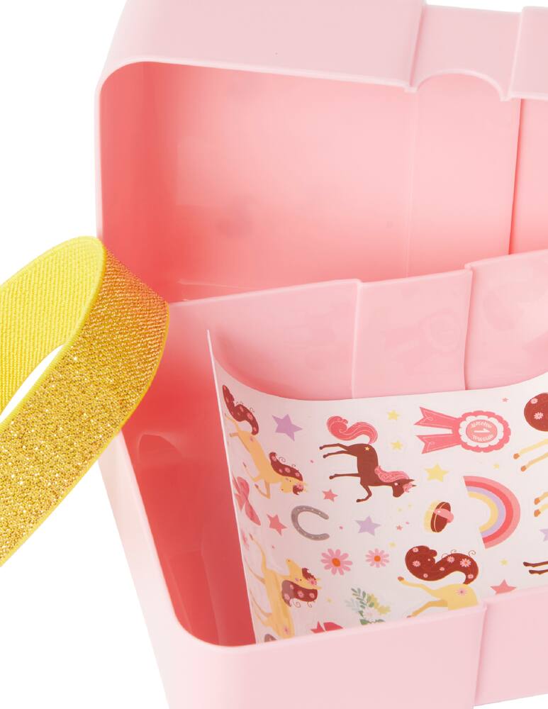 rinascente Little Lovely Company Horse lunch box - pink
