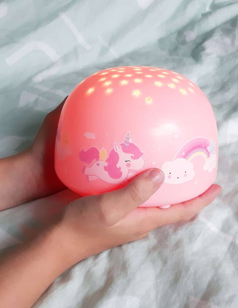 rinascente Little Lovely Company Led unicorn star projector light