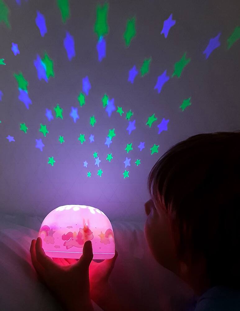 rinascente Little Lovely Company Led unicorn star projector light