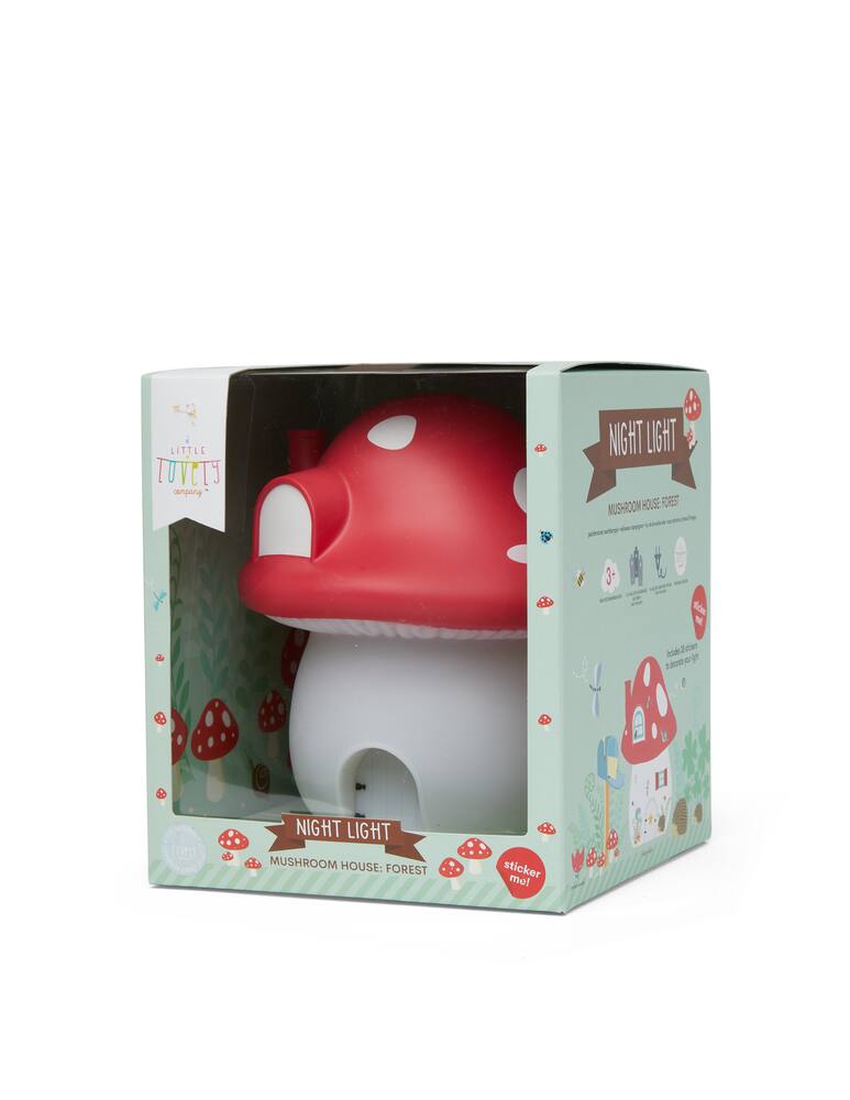 rinascente Little Lovely Company Luce da notte a led fungo - multicolor