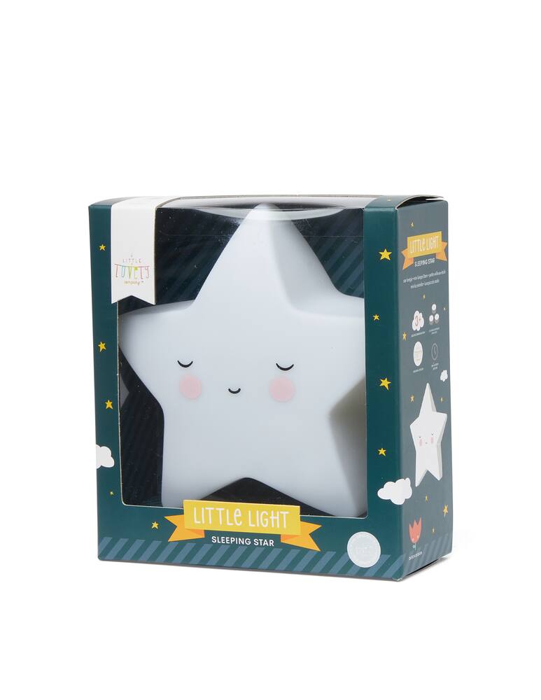 rinascente Little Lovely Company Luce piccola a led stella dormiente - multicolor