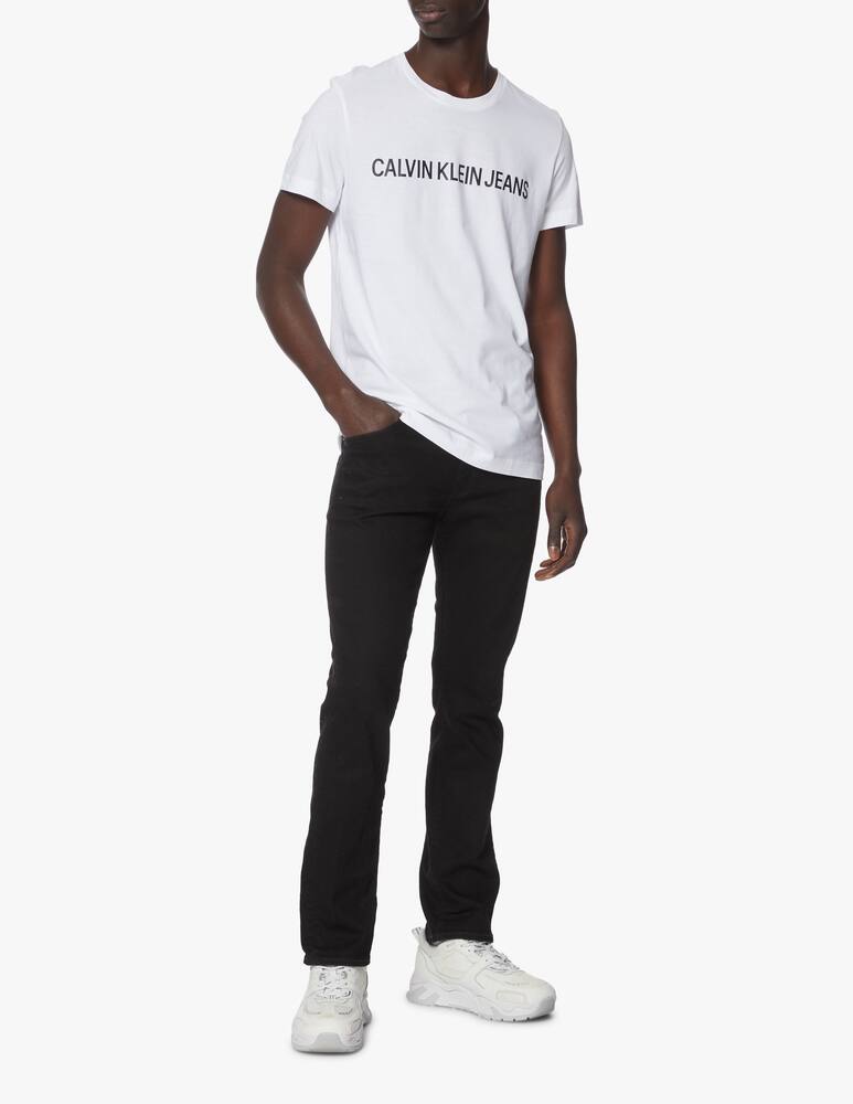 rinascente Calvin Klein Jeans Core institutional logo slim t-shirt - white