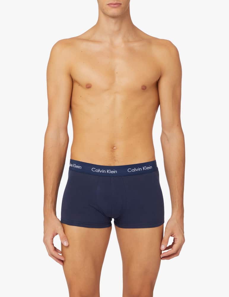 rinascente Calvin Klein Set 3 boxer in cotone stretch low rise 