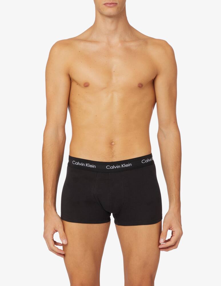 rinascente Calvin Klein Set 3 boxer in cotone stretch low rise 