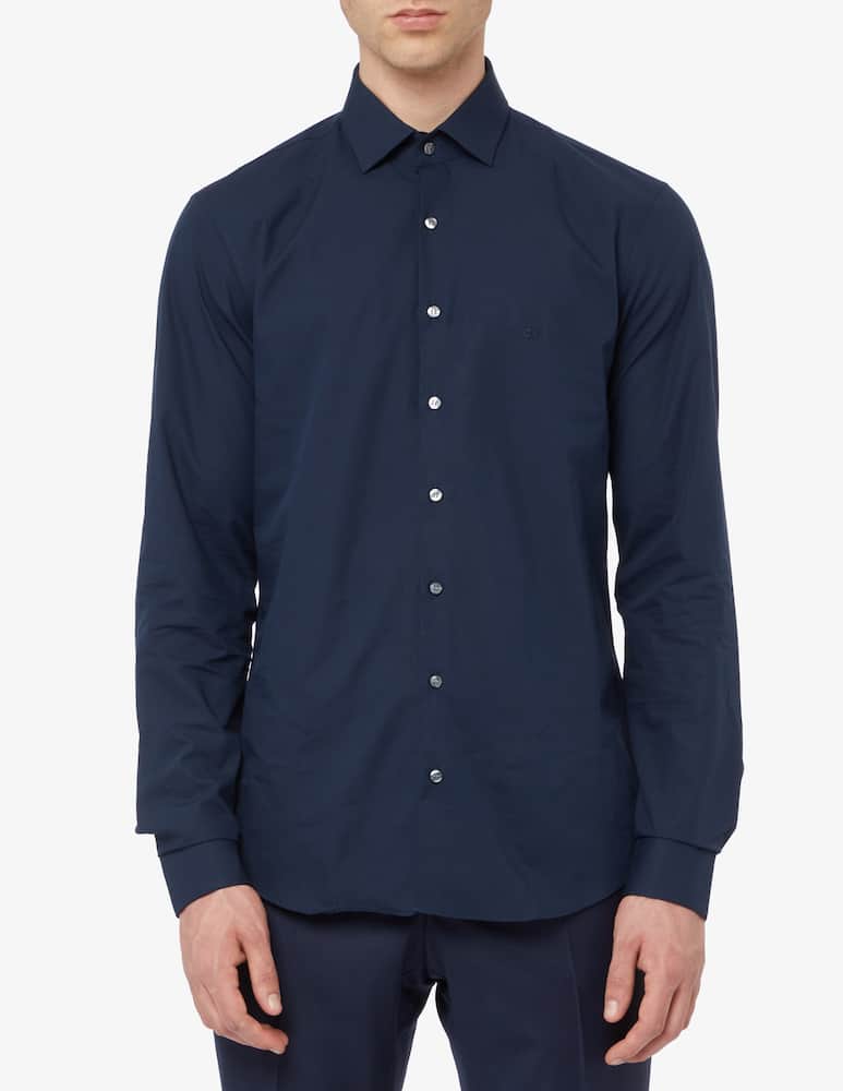 Calvin Klein Camicia popeline stretch slim - immagine 1 Calvin Klein Camicia popeline stretch slim - immagine 1